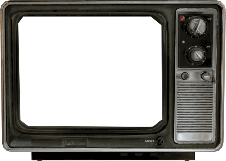 Vintage television set
